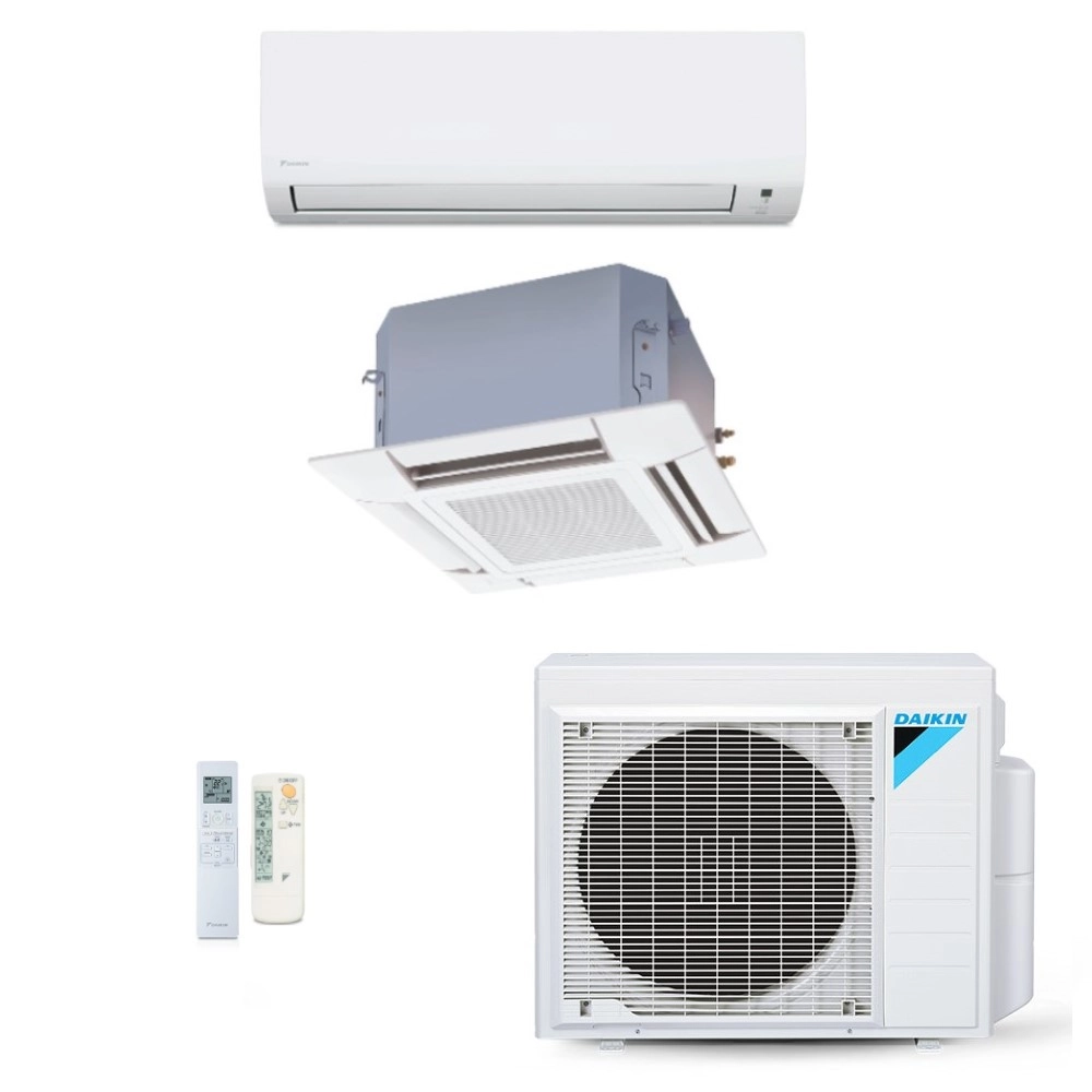 Ar Condicionado Multisplit Bi 27000 Btu(9000+18000) Quente/frio - Inverter - Daikin - 220v - Ffq50kvl Ctxs09pmvm / 2mxs18pmvm