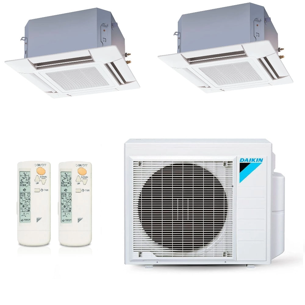 春です Ar-Condicionado Multi Split Inverter Daikin 18.000 BTUs (2x Evap