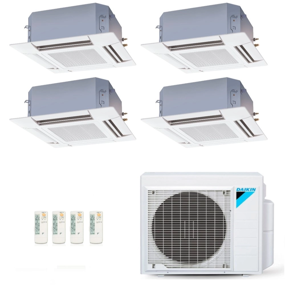 Ar Condicionado Multisplit Quad 48000 Btu(4x9000) Quente/frio - Inverter - Daikin - 220v - Ffq35kvl / 4mxs28pmvm