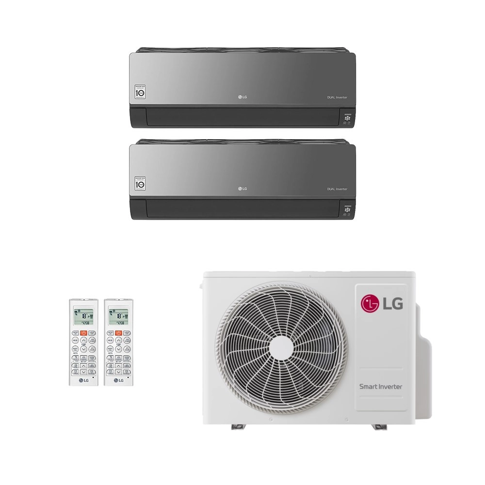 Ar Condicionado Multisplit Bi 18000 Btu(2x9000) Frio - Inverter - LG - 220v - Amnw09gsjr0 / Z2uq21gfb1