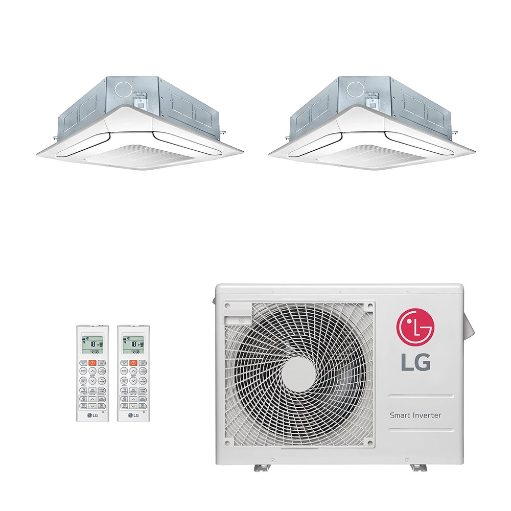Ar Condicionado Multisplit Bi 36000 Btu(2x18000) Quente/frio - Inverter - LG - 220v - Amnw18gtpa2 / Z3uw24gfb1