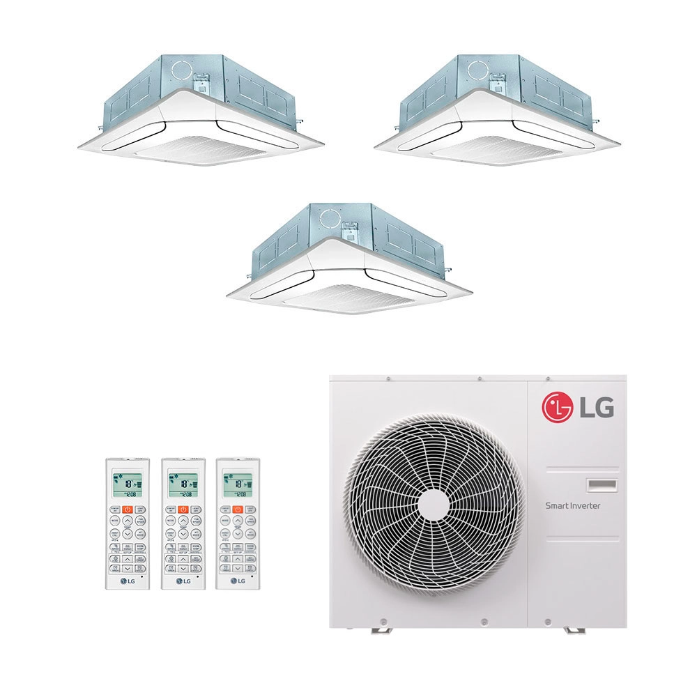 Ar Condicionado Multisplit Tri 54000 Btu(3x18000) Frio - Inverter - LG - 220v - Amnw18gtpa2 / Z5uq48gfb1