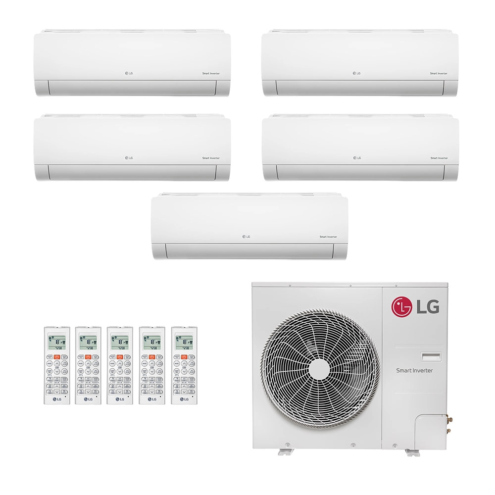 Ar Condicionado Multisplit Penta 60000 Btu(5x12000) Frio - Inverter - LG - 220v - Amnw12gsja1 / Z5uq54gfb1