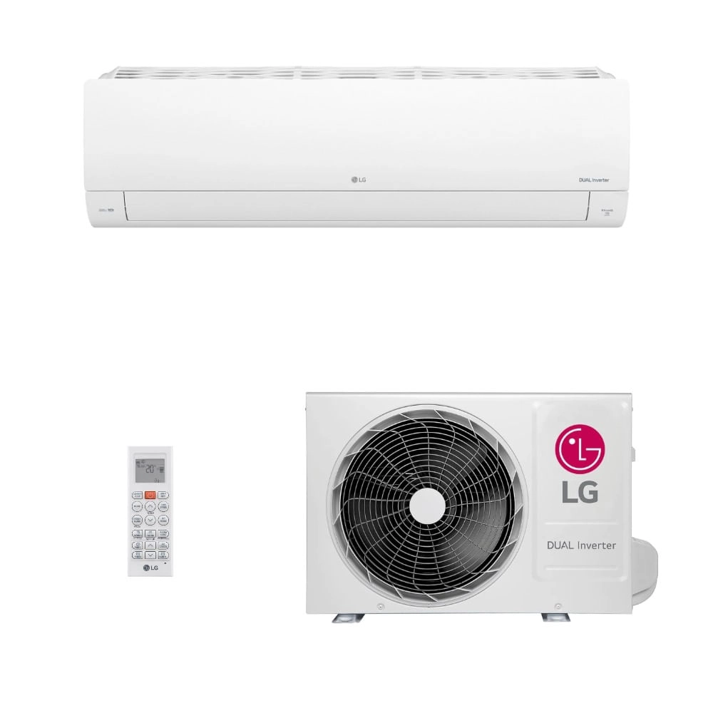 Ar Condicionado Split 36000 Btu Quente/frio Dual Voice - Inverter - LG - 220v - S4-w36r43fb