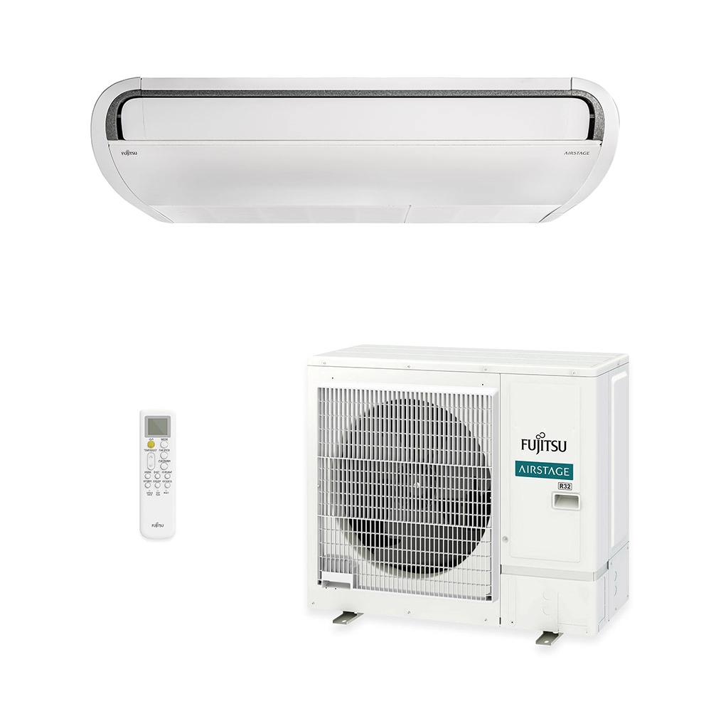Ar Condicionado Split Piso Teto 35000 Btu Quente/frio - Inverter - Fujitsu - 380v - Abbh36krta