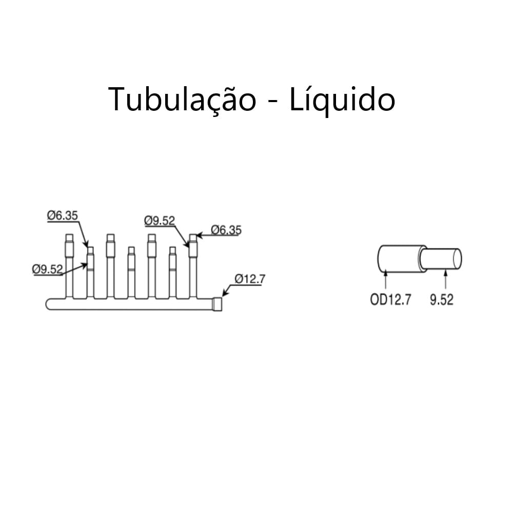 5000009836-RAMIFICADOR HEADER VRF ARBL107 [LG-LCAC]
