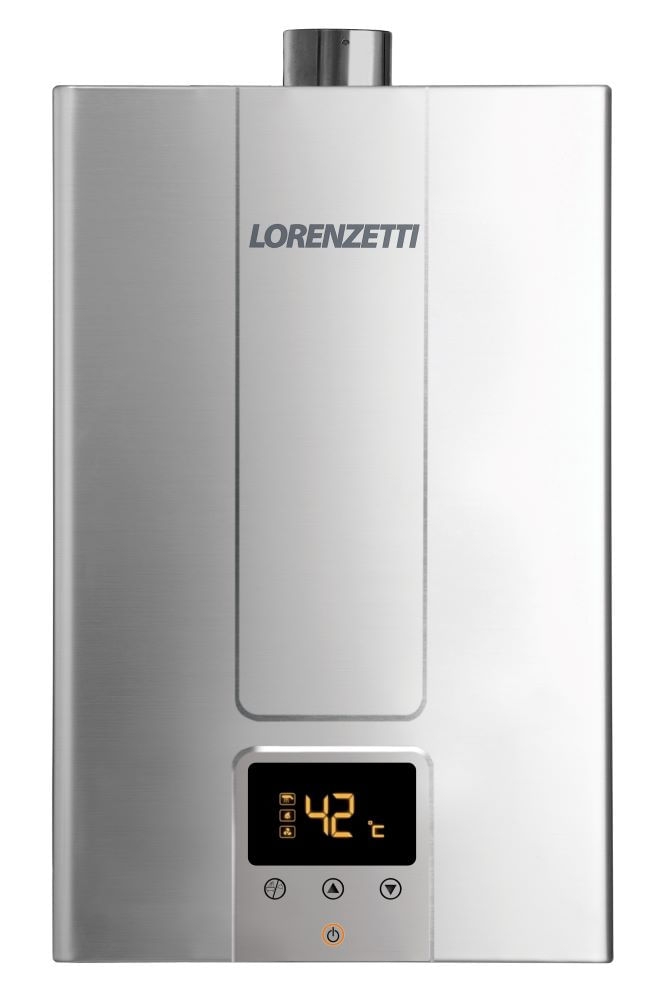 Aquecedor de Água a Gás Lorenzetti LZ 1600DE-I GN 15 Litros Bivolt