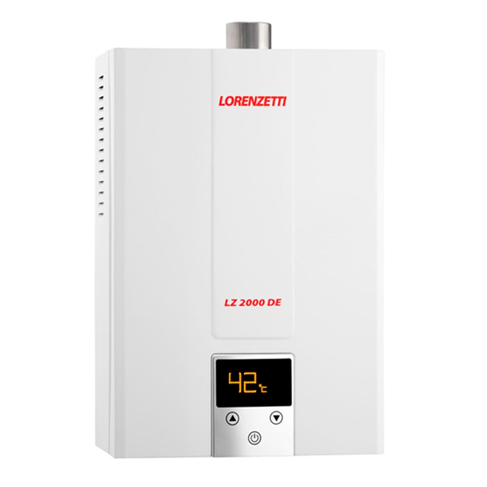 Aquecedor de Água a Gás Lorenzetti LZ 2000DE-B GLP 20 Litros Bivolt