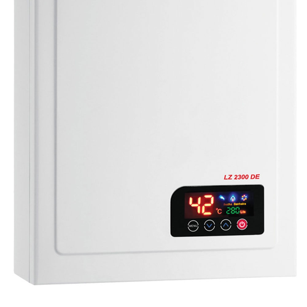 Aquecedor de Água a Gás Lorenzetti LZ 2300DE GN 23 Litros Bivolt