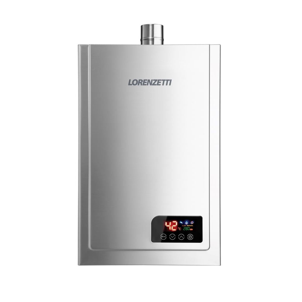 Aquecedor de Água a Gás Lorenzetti LZ 2300DE-I GLP 23,5 Litros Bivolt