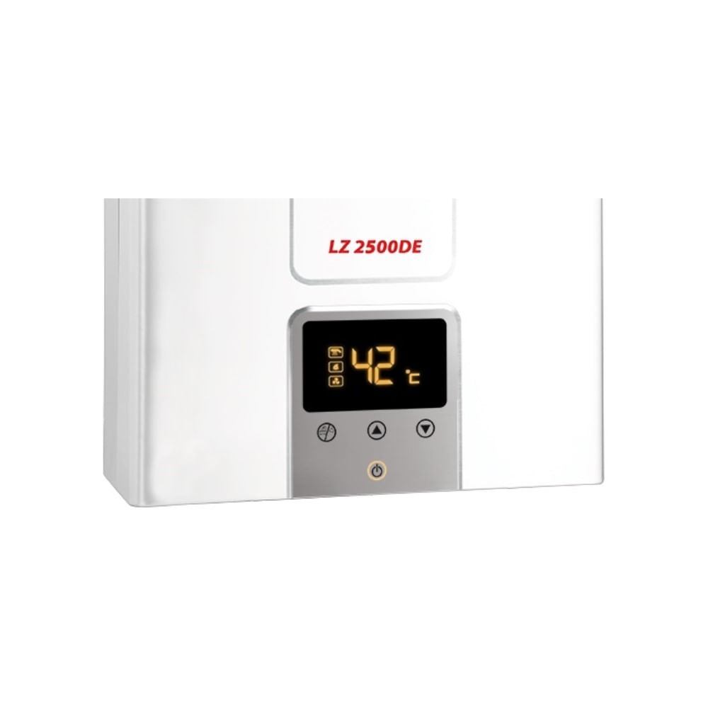 Aquecedor de Água a Gás Lorenzetti LZ 2500DE-B GLP 25 Litros Bivolt Aquecedor de Água a Gás Lorenzetti LZ 2500DE-B GLP 23,5 Litros Bivolt