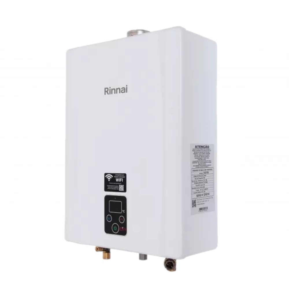 Aquecedor de Água a Gás Rinnai E21 GN 21 Litros Bivolt