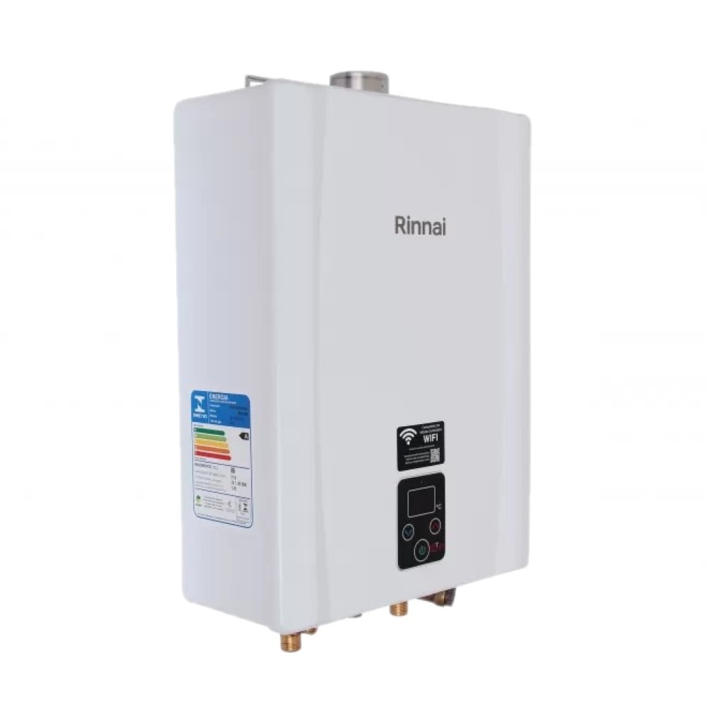 Aquecedor de Água a Gás Rinnai E21 GN 21 Litros Bivolt