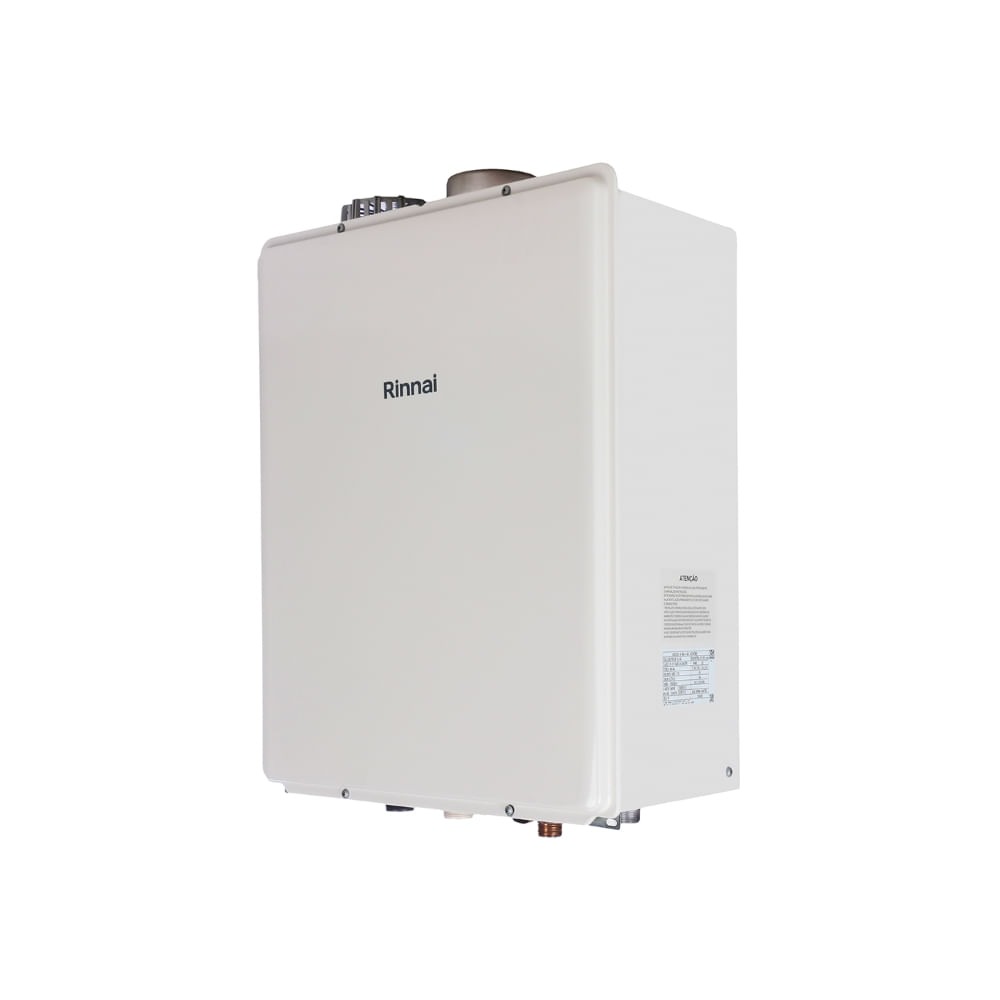 Aquecedor de Água a Gás Rinnai E43 GN 43 Litros Branco Bivolt
