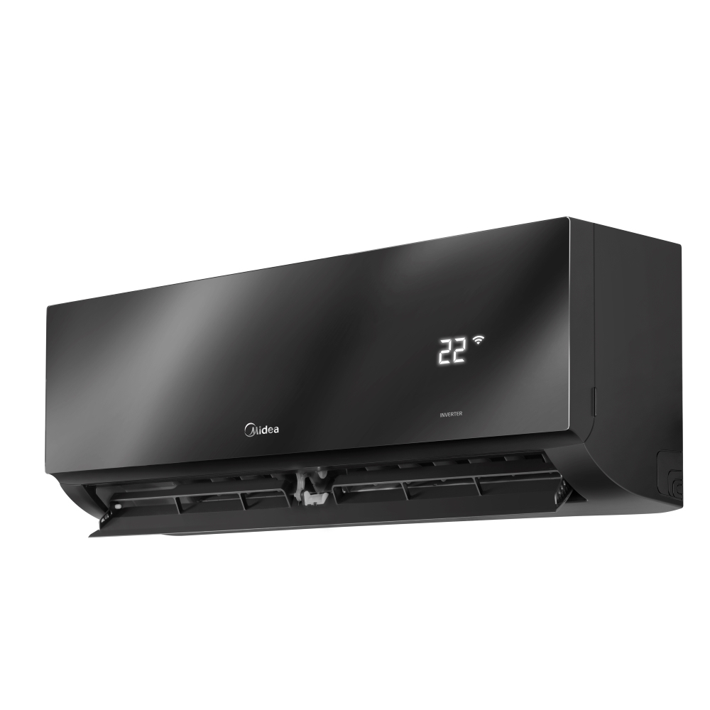 Ar-Condicionado Inverter Split Hi Wall Midea Xtreme Save Connect Black Edition 12.000 BTUs R-32 Quente/Frio 220V - AVARIA DE EMBALAGEM