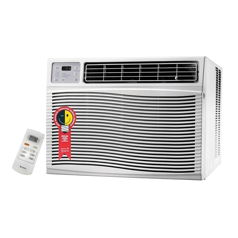 Ar-Condicionado Janela Eletrônico Gree 10.500 BTUs Só Frio 127V