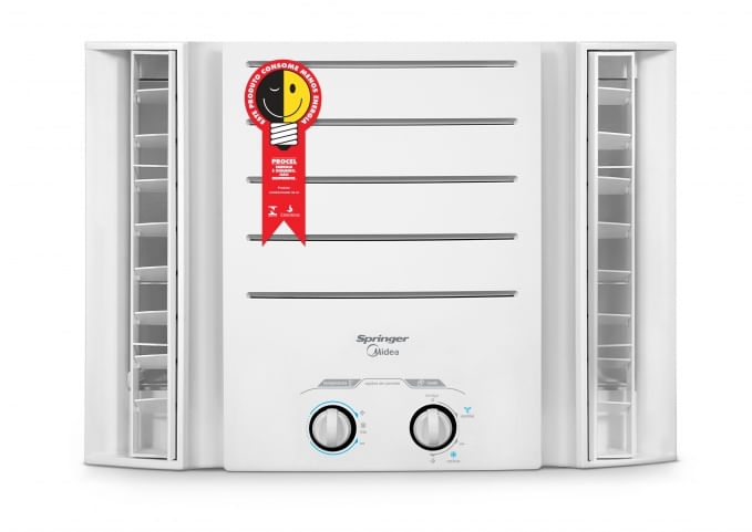 Ar-Condicionado Janela Manual Springer Midea 7.500 BTUs Só Frio 220V