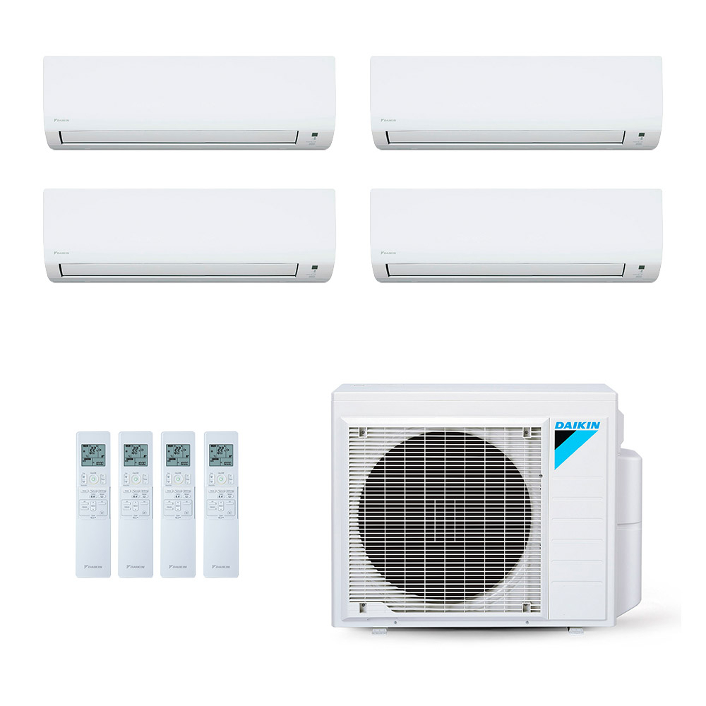 Ar-Condicionado Multi Split Inverter Daikin 34.000 (1x Evap HW 9.000 + 2x Evap HW 12.000 + 1x Evap HW 18.000) Quente/Frio 220V Ar-Condicionado Multi Split Inverter Daikin 34.000 (1x Evap HW 9.000 + 2x Evap HW 12.000 + 1x Evap HW 18.000) Quente/Frio 220V