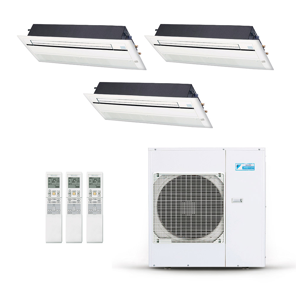 Ar-Condicionado Multi Split Inverter Daikin 38.000 (3x Evap Cassete 1 Via 18.000) Quente/Frio 220V Ar-Condicionado Multi Split Inverter Daikin 38.000 (3x Evap Cassete 1 Via 18.000) Quente/Frio 220V