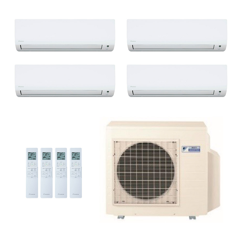 Ar-Condicionado Multi Split Inverter Daikin 38.000 (3x Evap HW 9.000 + 1x Evap HW 24.000) Quente/Frio 220V Ar-Condicionado Multi Split Inverter Daikin 38.000 (3x Evap HW 9.000 + 1x Evap HW 24.000) Quente/Frio 220V