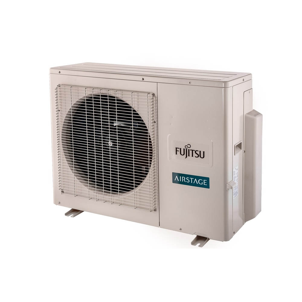 Ar-Condicionado Multi Split Inverter Fujitsu 18.000 (3x Evap Cassete 4 Vias 9.000) Quente/Frio 220V