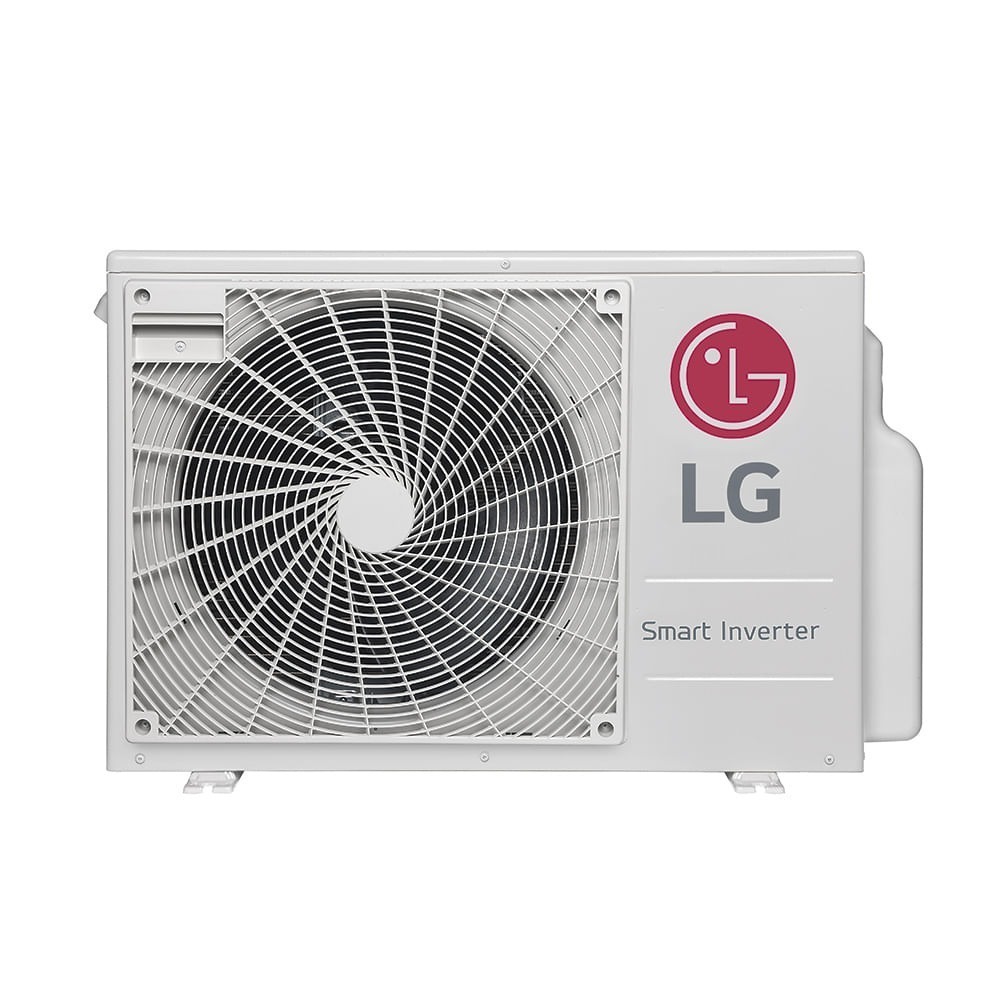 Ar-Condicionado Multi Split Inverter LG 18.000 (1x Evap HW 7.000 + 1x Evap HW 9.000) Quente/Frio 220V