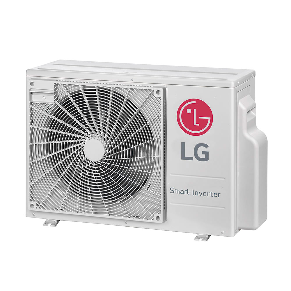 Ar-Condicionado Multi Split Inverter LG 18.000 (1x Evap HW 7.000 + 1x Evap HW 9.000) Quente/Frio 220V