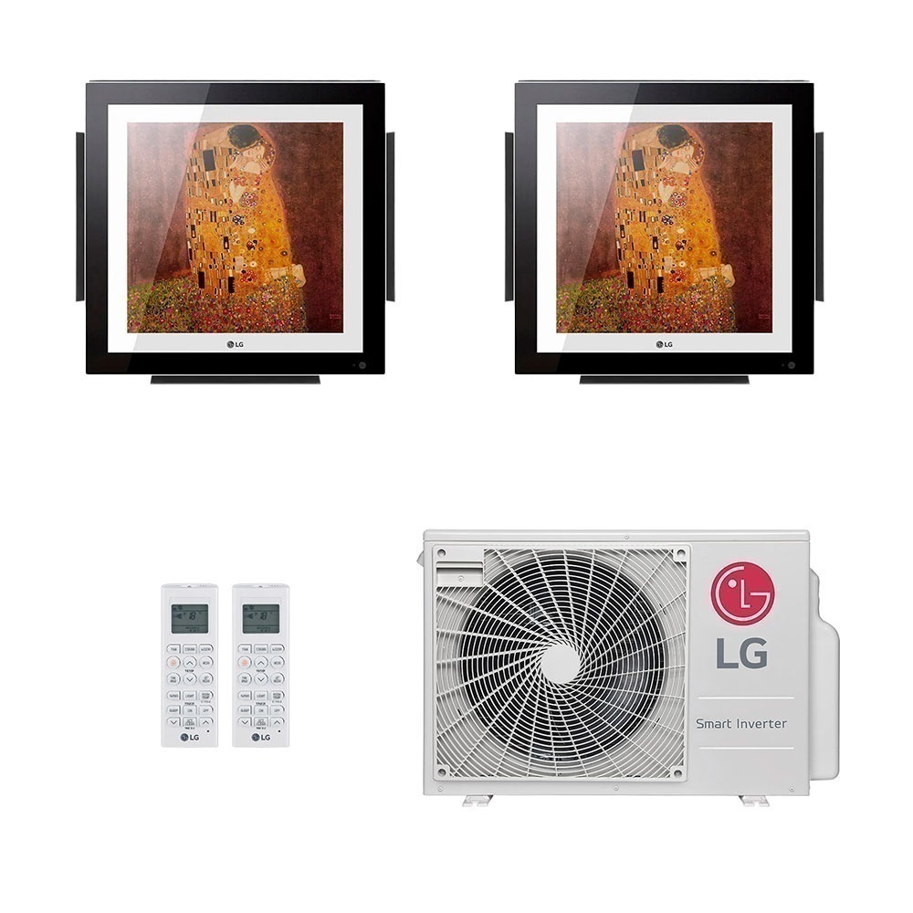 Ar-Condicionado Multi Split Inverter LG 18.000 (2x Evap Artcool Gallery 12.000) Quente/Frio 220V Ar-Condicionado Multi Split Inverter LG 18.000 (2x Evap Artcool Gallery 12.000) Quente/Frio 220V