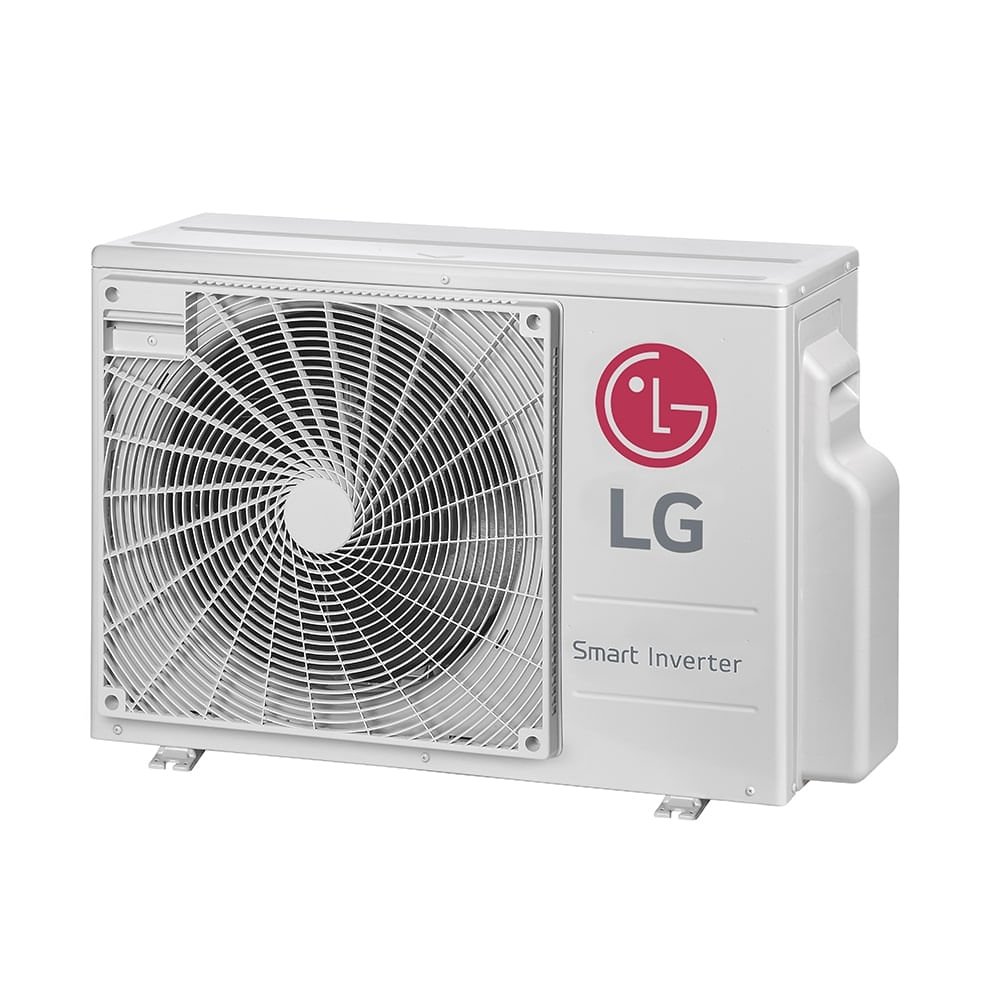 Ar-Condicionado Multi Split Inverter LG 18.000 BTUs (1x Evap Cassete 4 Vias 9.000 + 1x Evap Cassete 4 Vias 12.000) Quente/Frio 220V