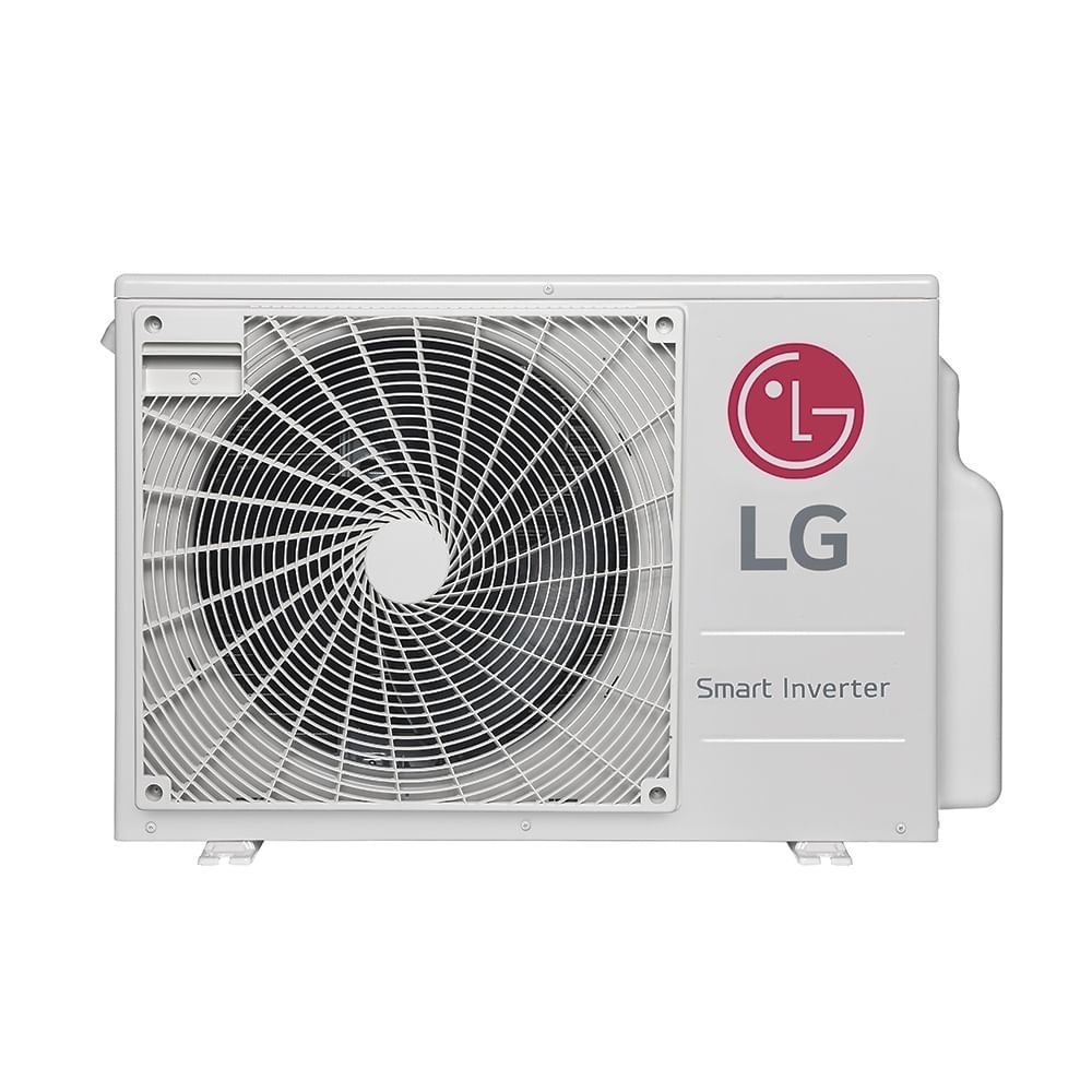 Ar-Condicionado Multi Split Inverter LG 18.000 BTUs (2x Evap Cassete 1 Via 12.000) Quente/Frio 220V
