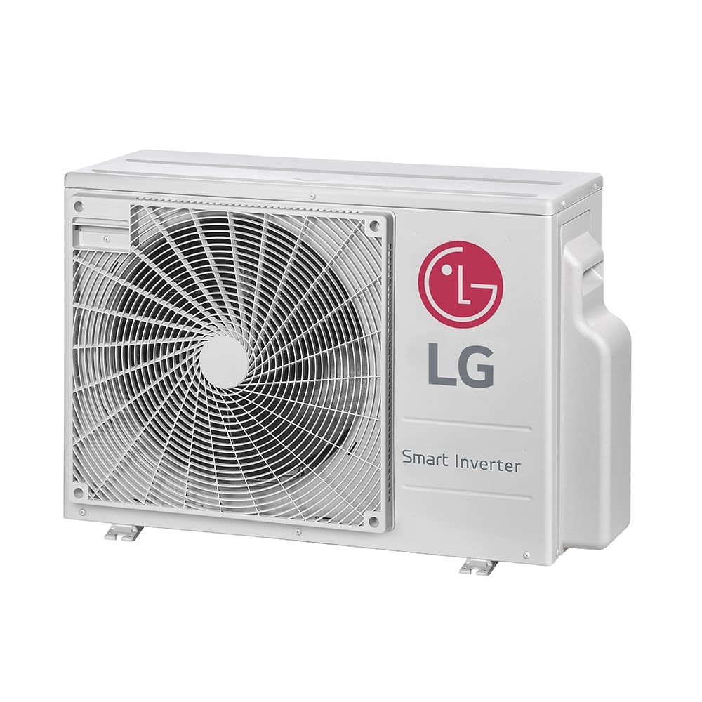 Ar-Condicionado Multi Split Inverter LG 24.000 BTUs (3x Evap Cassete 4 Vias 9.000) Quente/Frio 220V