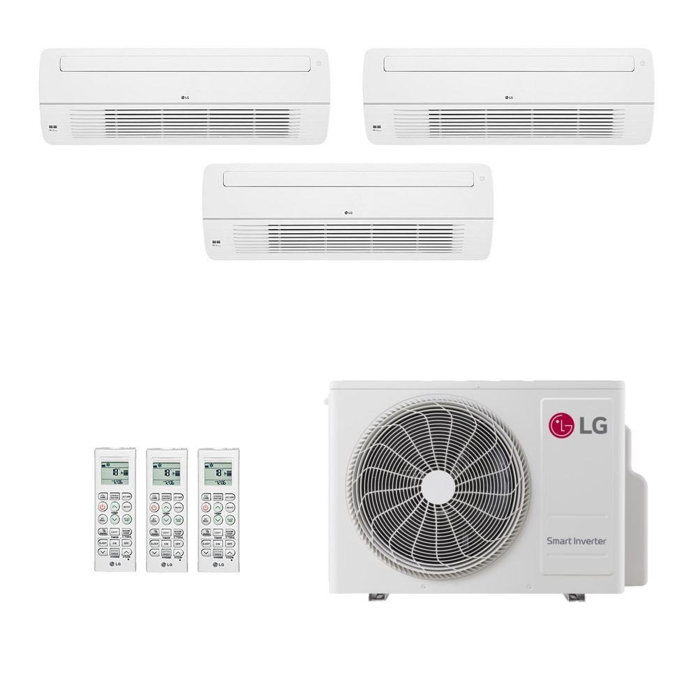 Ar-Condicionado Multi Split Inverter LG 30.000 (2x Evap Cassete 1 Via 7.000 + 1x Evap Cassete 1 Via 24.000) Só Frio 220V Ar-Condicionado Multi Split Inverter LG 30.000 (2x Evap Cassete 1 Via 7.000 + 1x Evap Cassete 1 Via 24.000) Só Frio 220V