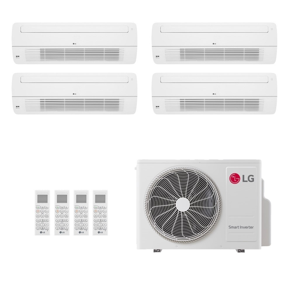 Ar-Condicionado Multi Split Inverter LG 30.000 (3x Evap Cassete 1 Via 7.000 + 1x Evap Cassete 1 Via 18.000) Só Frio 220V Ar-Condicionado Multi Split Inverter LG 30.000 (3x Evap Cassete 1 Via 7.000 + 1x Evap Cassete 1 Via 18.000) Só Frio 220V