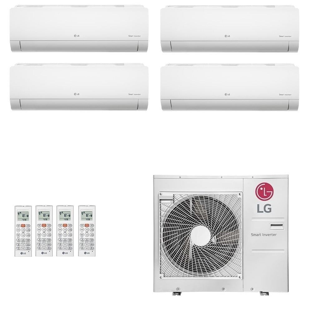 Ar-Condicionado Multi Split Inverter LG 36.000 (3x Evap HW 9.000 + 1x Evap HW 18.000) Quente/Frio 220V Ar-Condicionado Multi Split Inverter LG 36.000 (3x Evap HW 9.000 + 1x Evap HW 18.000) Quente/Frio 220V