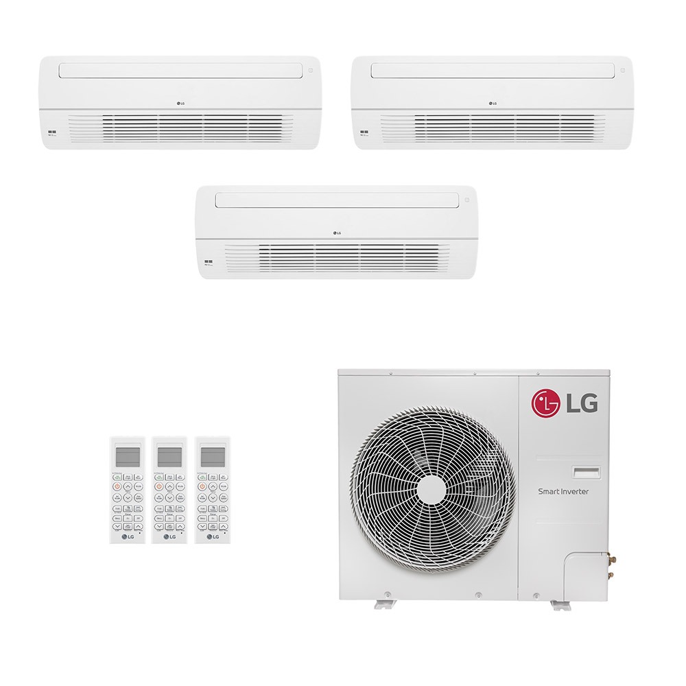 Ar-Condicionado Multi Split Inverter LG 48.000 (1x Evap Cassete 1 Via 9.000 + 2x Evap Cassete 1 Via 12.000) Só Frio 220V Ar-Condicionado Multi Split Inverter LG 48.000 (1x Evap Cassete 1 Via 9.000 + 2x Evap Cassete 1 Via 12.000) Só Frio 220V