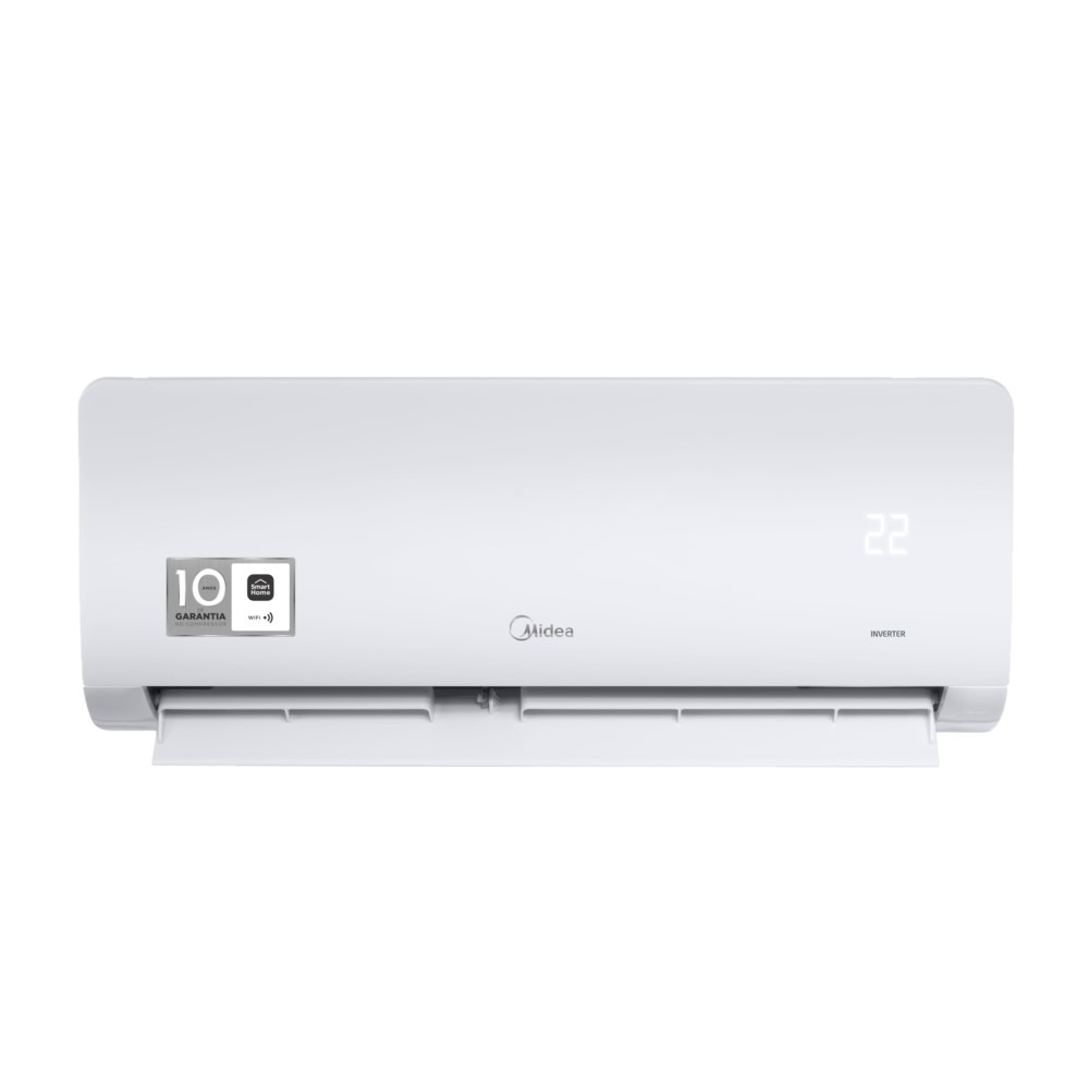 Ar-Condicionado Multi Split Inverter Midea 27.000 (2x Evap HW 9.000 + 1x Evap Cassete 1 Via 18.000) Quente/Frio 220V