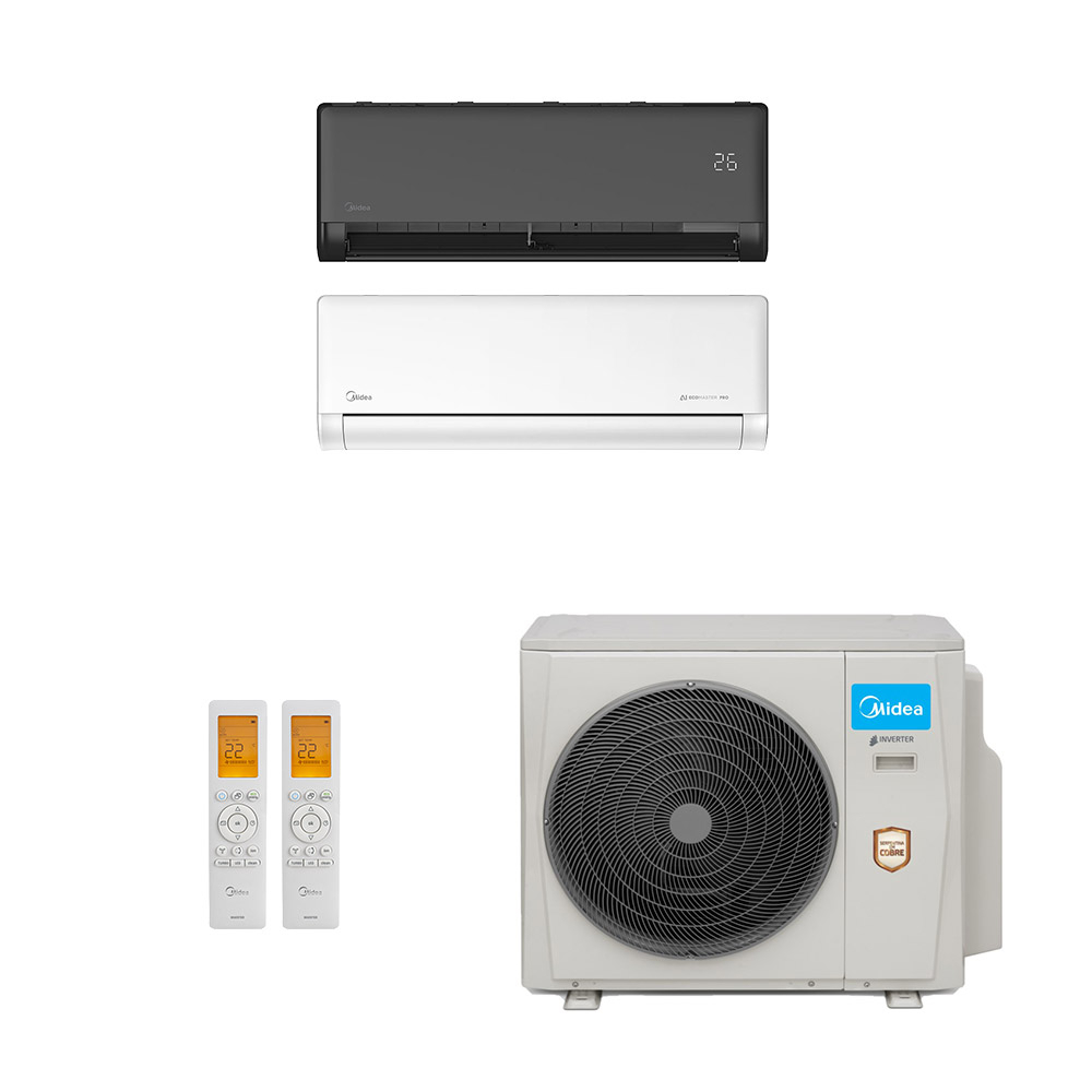 Ar-condicionado Multi Split Inverter Midea 36.000 (1x Evap HW 12.000 + 1x Evap HW 24.000) Quente/Frio 220V Ar-condicionado Multi Split Inverter Midea 36.000 (1x Evap HW 12.000 + 1x Evap HW 24.000) Quente/Frio 220V