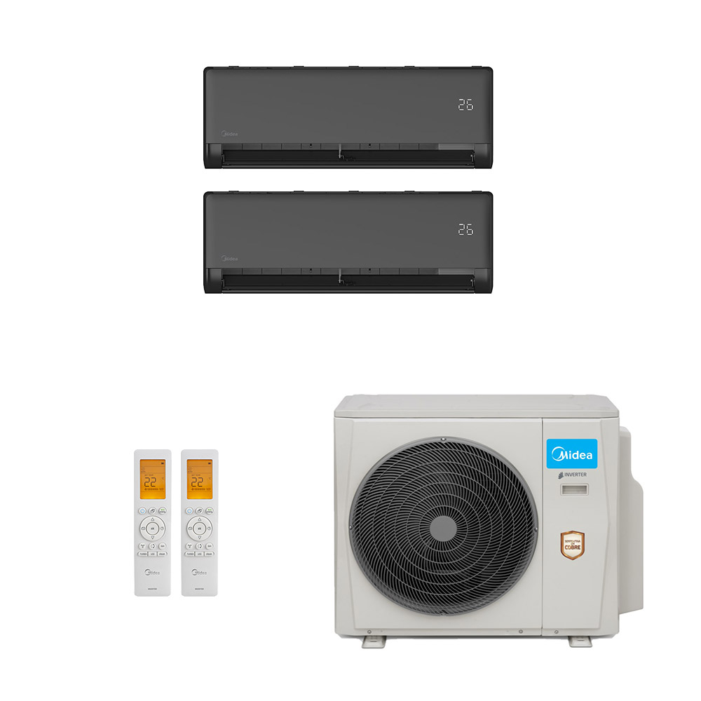 Ar-condicionado Multi Split Inverter Midea 36.000 (2x Evap HW 18.000) Quente/Frio 220V Ar-condicionado Multi Split Inverter Midea 36.000 (2x Evap HW 18.000) Quente/Frio 220V