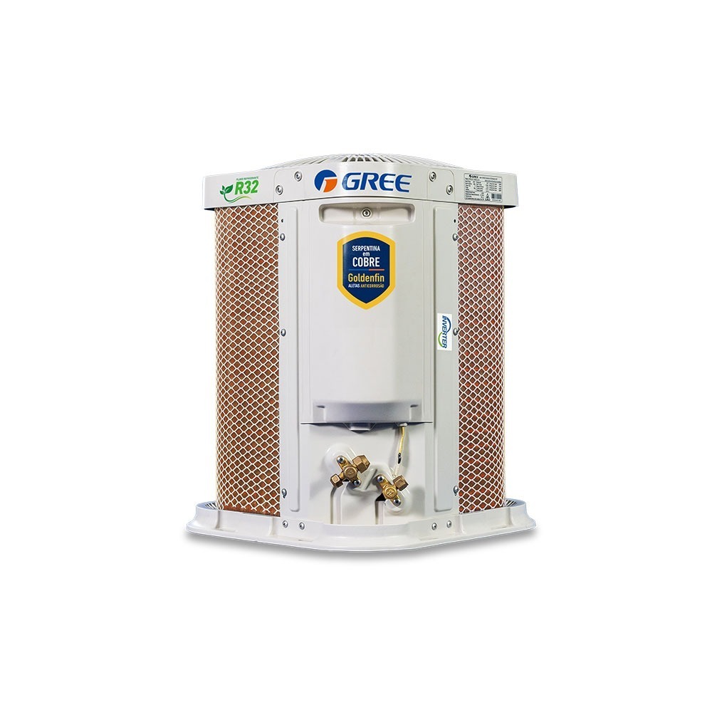Ar-Condicionado Split Cassete 1 Via Inverter Gree G-Línea 9.000 BTUs R-32 Só Frio 220V Monofásico