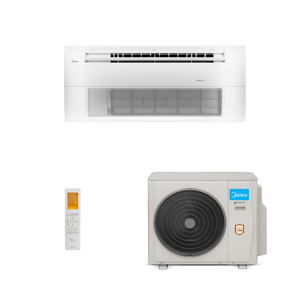 Ar-Condicionado Split Cassete 1 Via Inverter Midea 18.000 BTUs Quente/Frio 220V Monofásico Ar-Condicionado Split Cassete 1 Via Inverter Midea 18.000 BTUs Quente/Frio 220V Monofásico