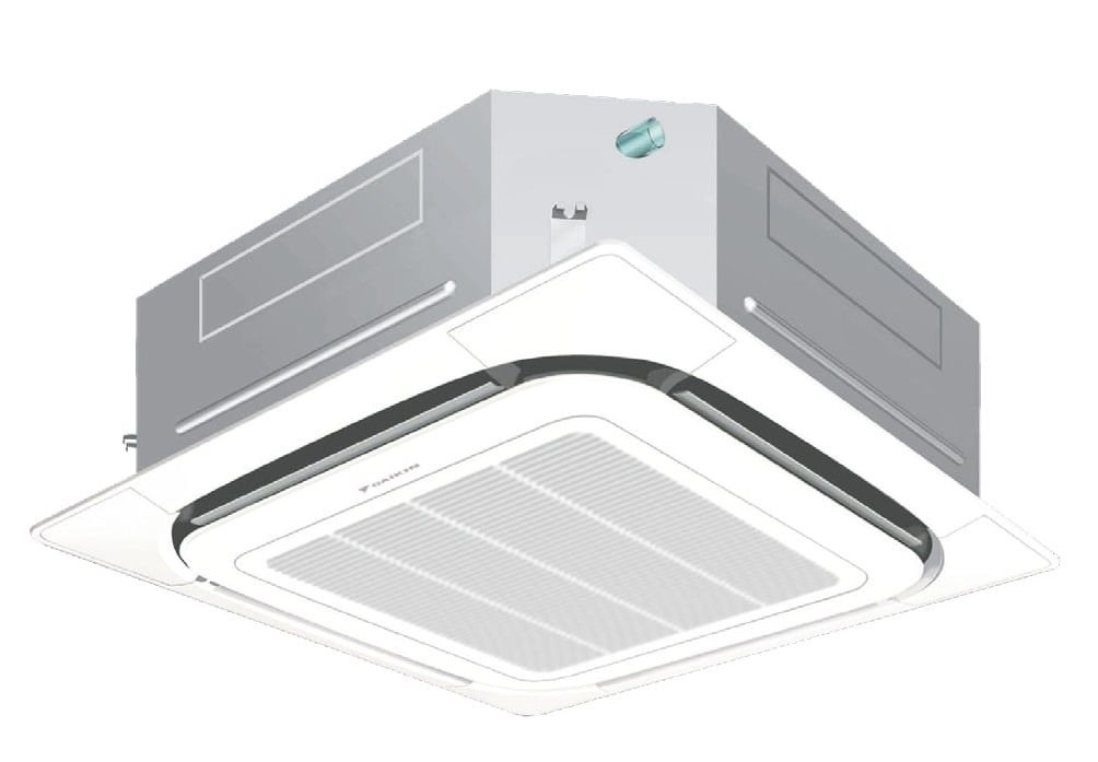Ar-Condicionado Split Cassete 4 Vias Inverter Daikin SkyAir 46.000 BTUs Quente/Frio 220V Monofásico