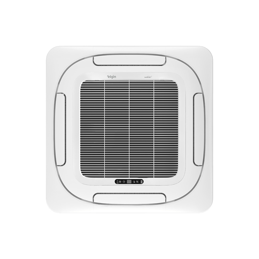 Ar-Condicionado Split Cassete 4 Vias Inverter Elgin WI-FI 24.000 BTUs Só Frio 220V Monofásico