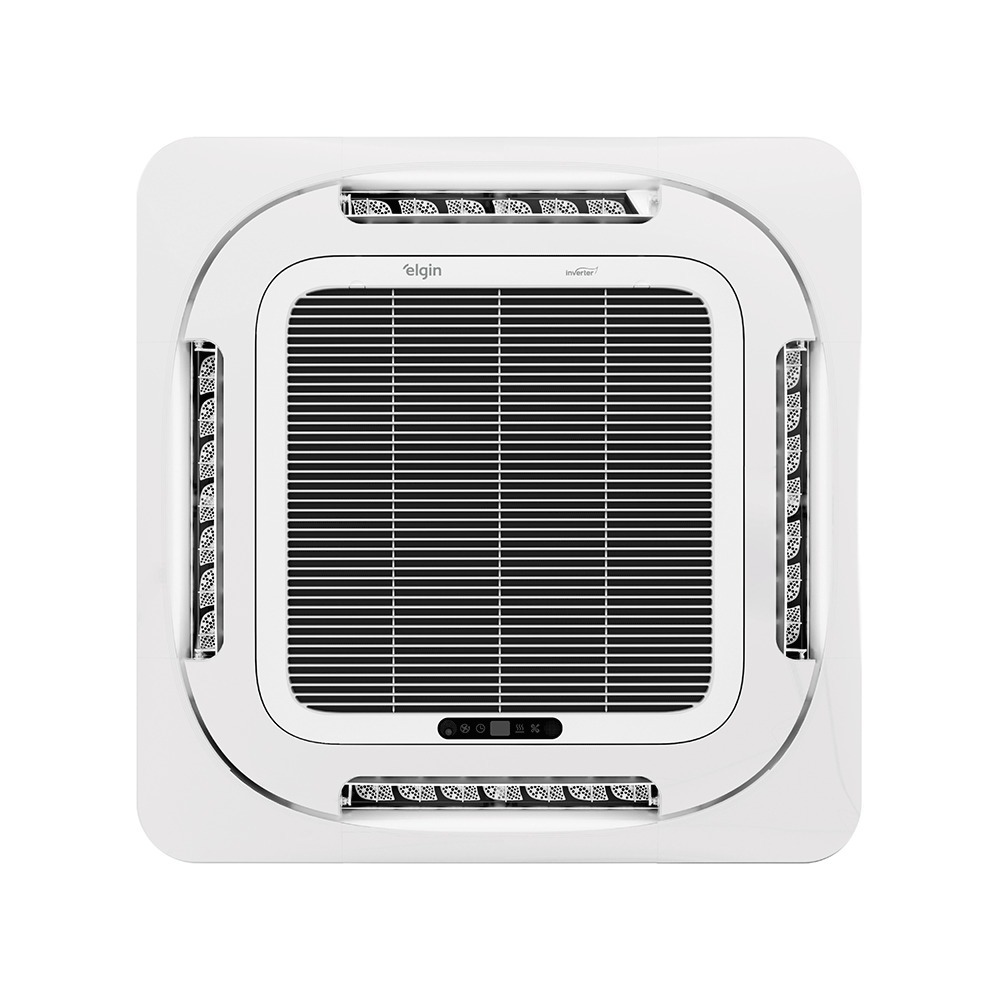 Ar-Condicionado Split Cassete 4 Vias Inverter Elgin WI-FI 48.000 BTUs Só Frio 220V Monofásico Ar-Condicionado Split Cassete 4 Vias Inverter Elgin WI-FI 48.000 BTUs Só Frio 220V Monofásico