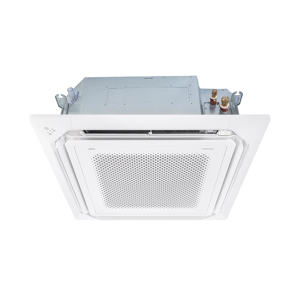 Ar-condicionado Split Cassete 4 Vias Inverter Fujitsu Airstage 30.000 BTUs R-32 Quente/Frio 220V Monofásico