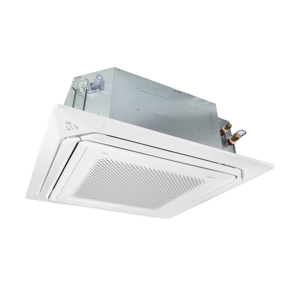 Ar-condicionado Split Cassete 4 Vias Inverter Fujitsu Airstage 36.000 BTUs R-32 Quente/Frio 380V Trifásico