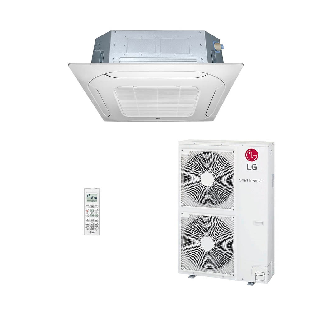 Ar-Condicionado Split Cassete 4 Vias Inverter LG 50.000 BTUs Quente/Frio 220V Monofásico