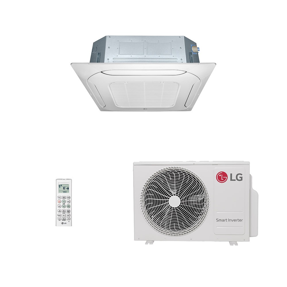 Ar-Condicionado Split Cassete 4 Vias Inverter LG WI-FI Conect 18.000 BTUs Quente/Frio 220V Monofásico