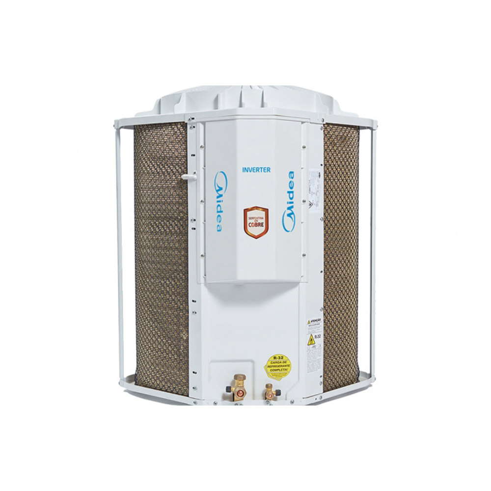 Ar-Condicionado Split Cassete 4 Vias Inverter Midea Connect 24.000 BTUs R-32 Só Frio 220V Monofásico Ar-Condicionado Split Cassete 4 Vias Inverter Midea Connect 24.000 BTUs R-32 Só Frio 220V Monofásico
