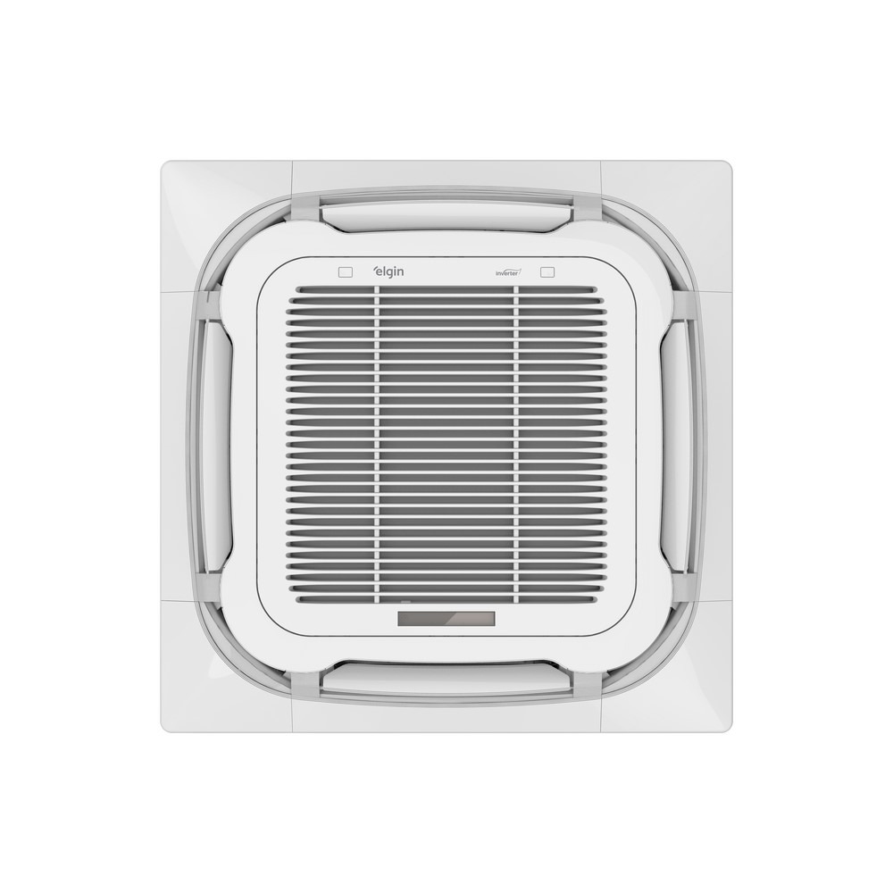 Ar-Condicionado Split Cassete 4 Vias Inverter Plus R-32 Elgin 18.000 BTUs Só Frio 220V Monofásico