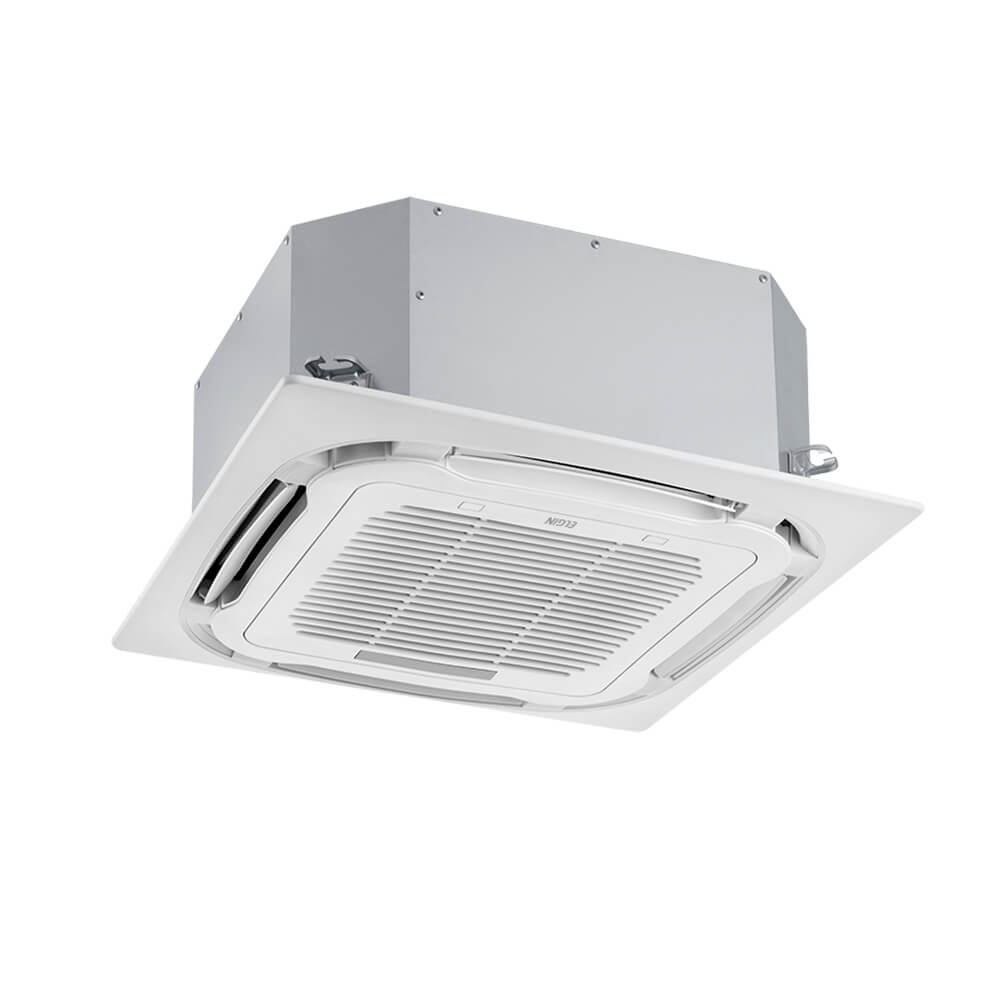 Ar-Condicionado Split Cassete 4 Vias Plus Elgin 48.000 BTUs Só Frio 220V Trifásico Ar-Condicionado Split Cassete 4 Vias Plus Elgin 48.000 BTUs Só Frio 220V Trifásico